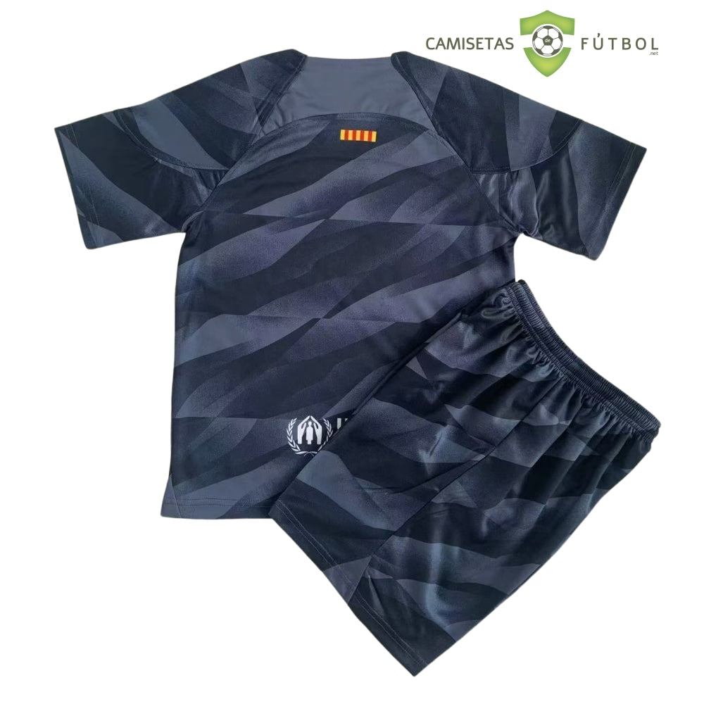 Equipaci??n Barcelona 23-24, Portero Negro , Nio