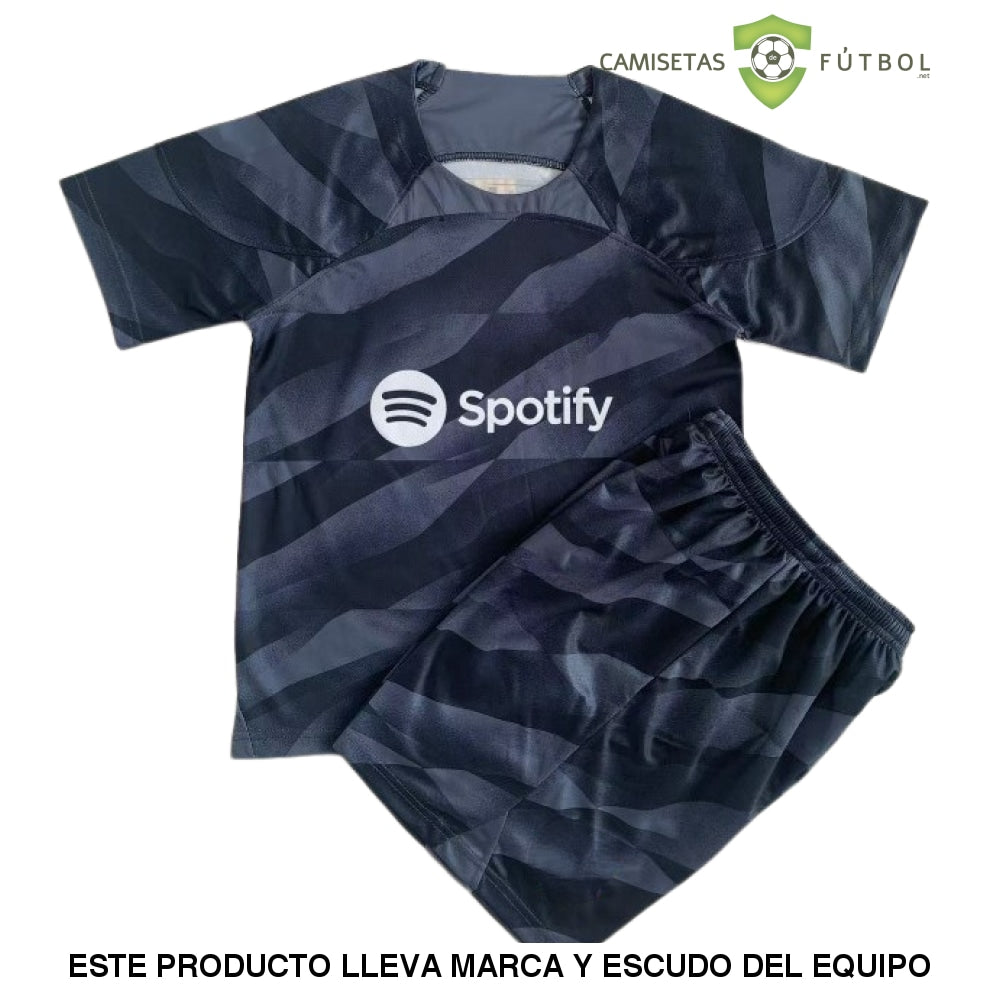 Equipaci??n Barcelona 23-24, Portero Negro , Nio