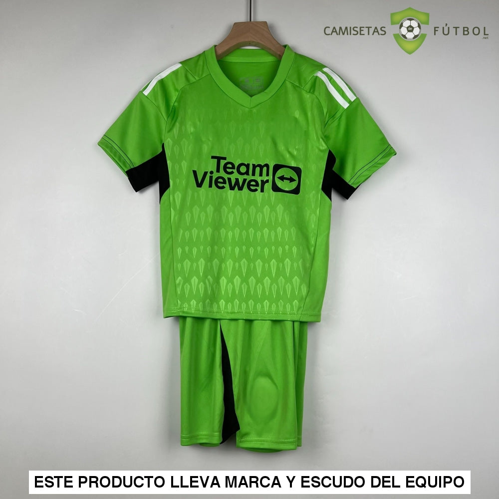 Equipaci??n Manchester United 23-24, Portero Verde , Nio